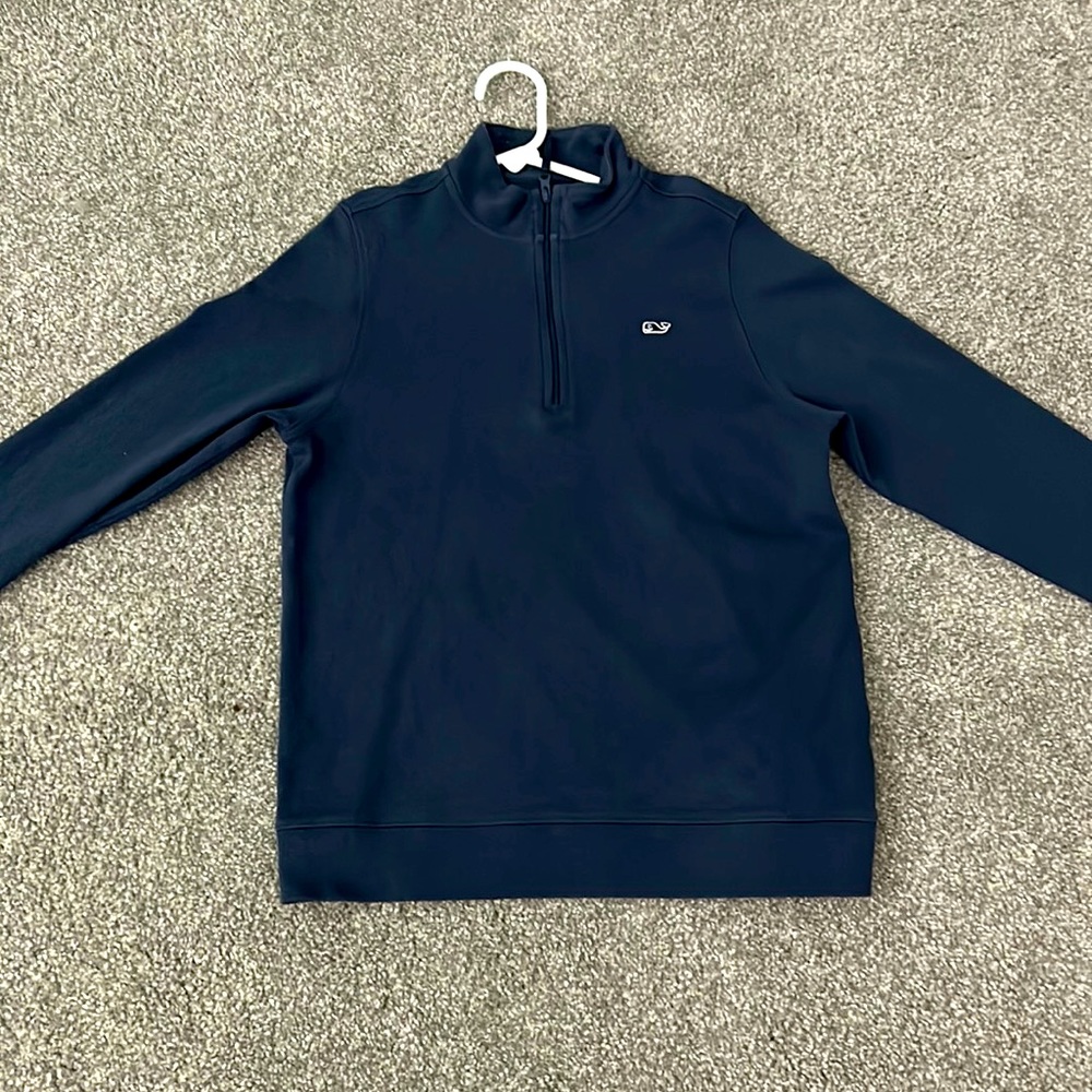Vineyard vines zip up sweater